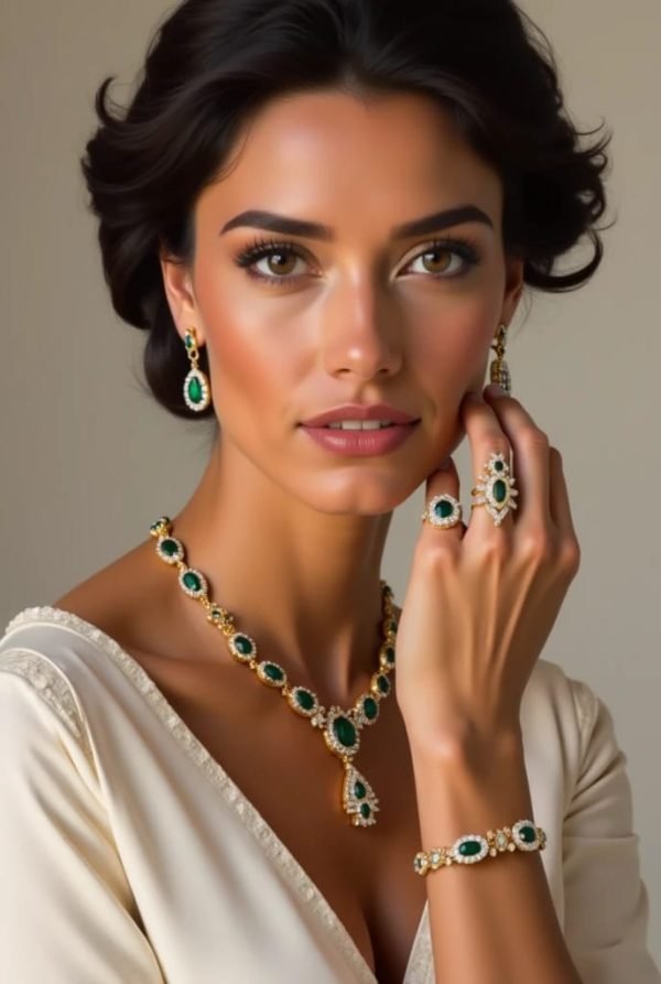 Imperial Emerald Ensemble : Timeless Elegance